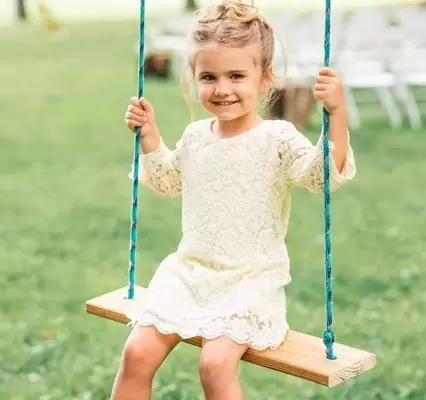 Flower girl lace dresses