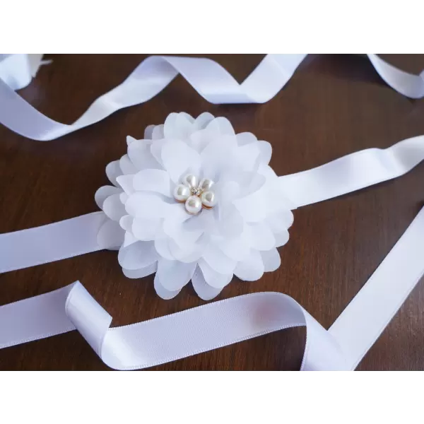 White Flower Accessory