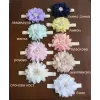 Accessory with Navy Blue Flowers for Dog or Cat