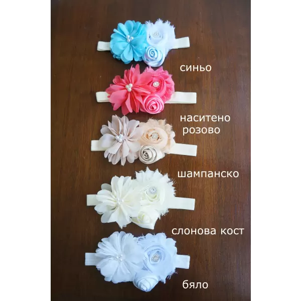 White Flower Headband