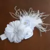 White Flower Headband