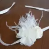Bracelet with Ivory Flowers and Pearls