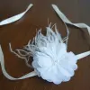 Bracelet with white flower