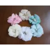 Bracelet with Champagne Flowers