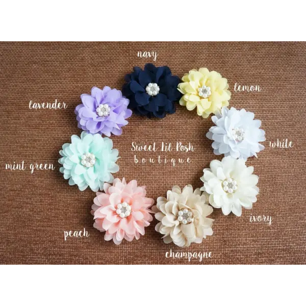 White Flower Sash