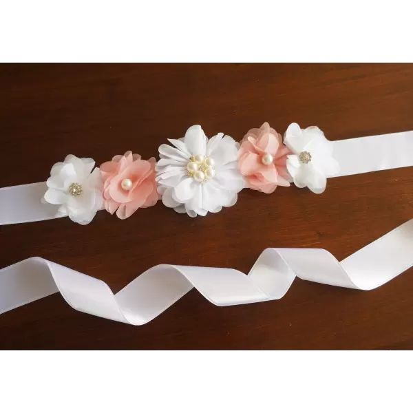 Flower Sash in different colour combinations