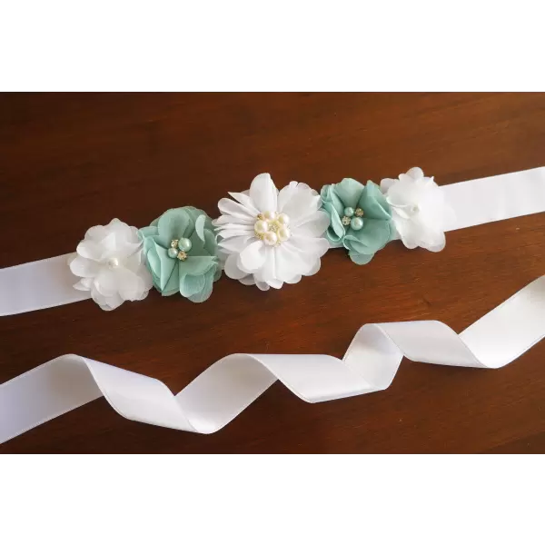 Flower Sash in different colour combinations