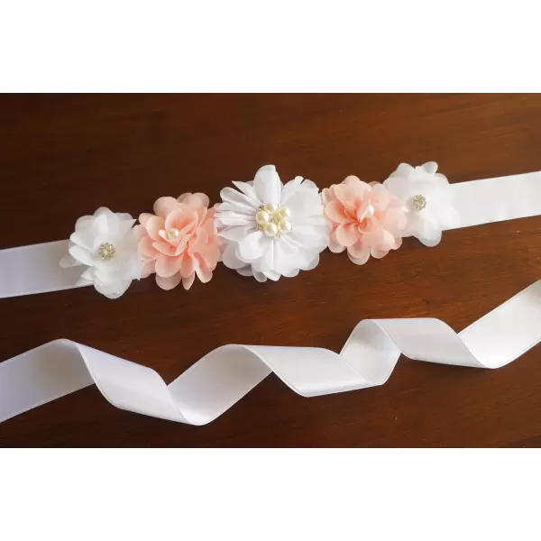 Flower Sash in different colour combinations