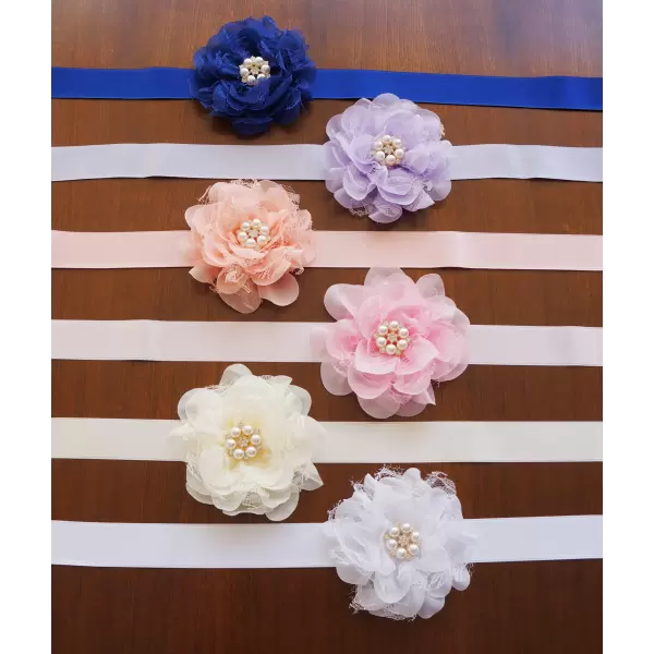 Flower sash in different colors